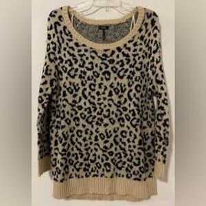 NWT Nollie Oversized Cheetah/leopard print sweater